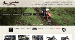 Desktop Screenshot of fredcummingsmotorsports.com